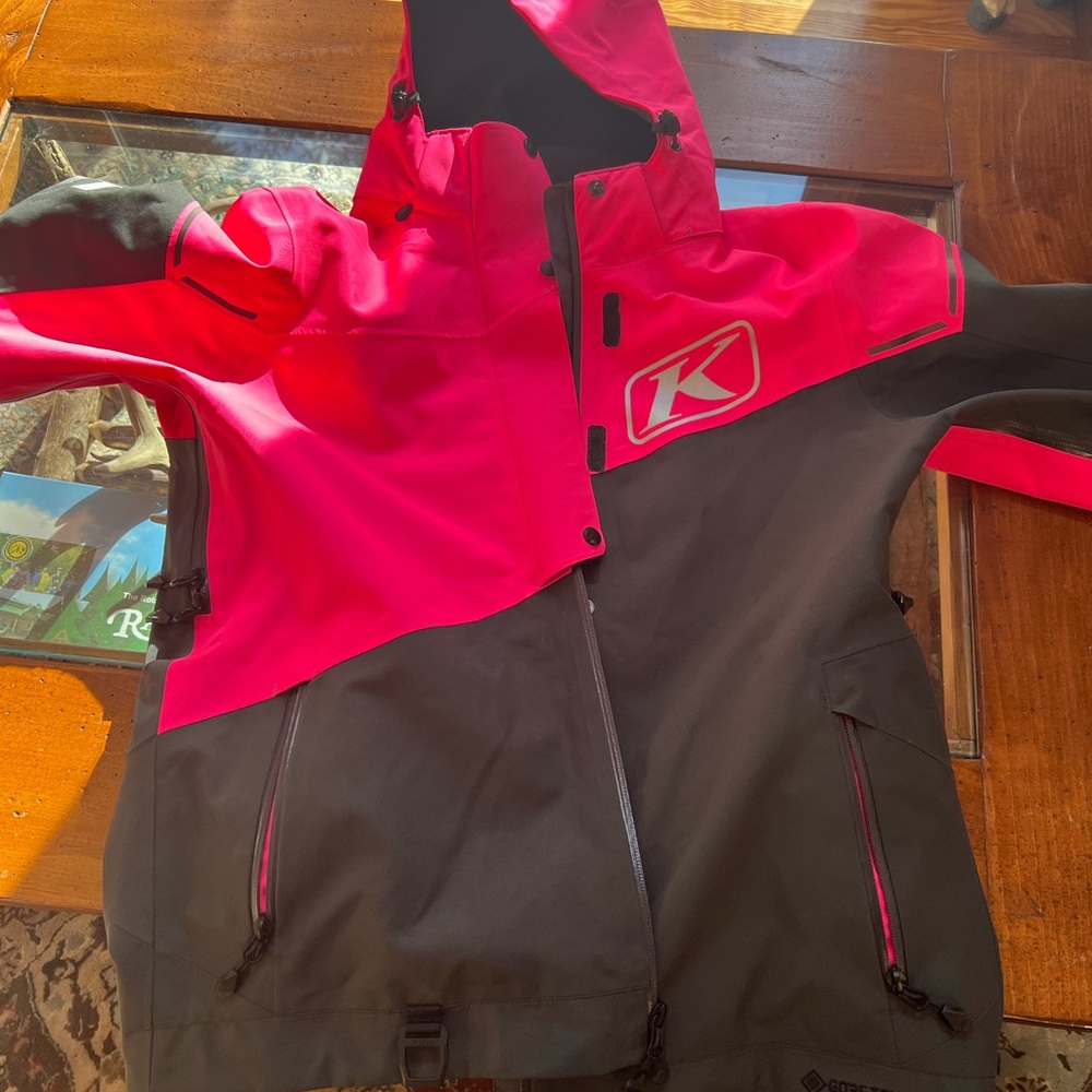 Klim Pink and Black Jacket